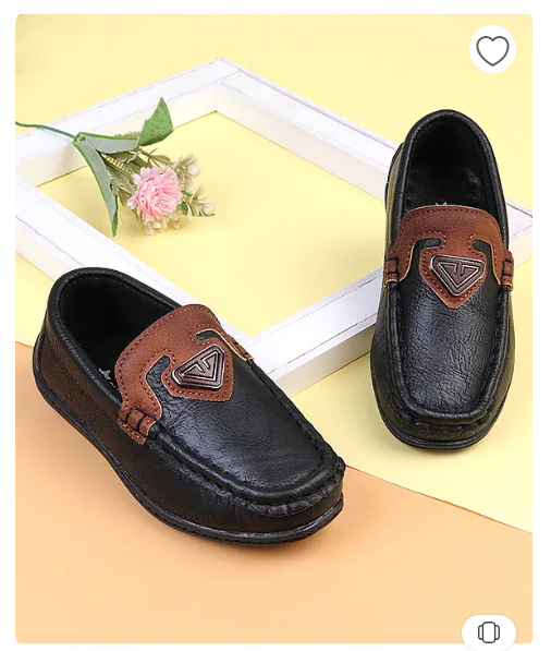 Cute Walk by Babyhug Slip On Solid Loafers -  EU 24 15 cm